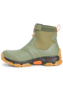 Olive / orange heren enkel laars Apex Zip van Muck Boots 3