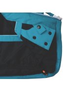 Oranje / blauwe kinder ski-jas Debut Jacket van Dare 2B 5