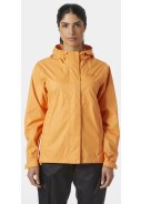 Oranje dames regenjas Loke Jacket 2.0 van Helly Hansen 4