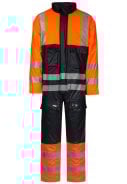 Oranje/donkerblauw Hi-Vis winteroverall Lyngsøe Rainwear  1