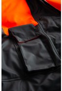 Oranje/donkerblauw Hi-Vis winteroverall Lyngsøe Rainwear  3