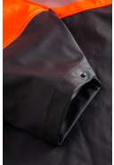Oranje / donkerblauwe Hi-Vis  regenjas van Lyngsøe Rainwear  5