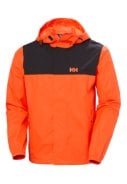 Oranje heren regenjas Vancouver van Helly Hansen