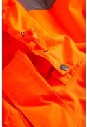 Oranje/zwart Hi-Vis Regenjas van Lyngsøe Rainwear  7