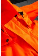 Oranje/zwart Hi-Vis Regenjas van Lyngsøe Rainwear  2