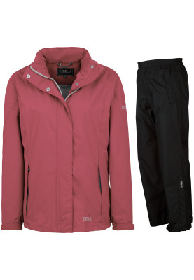 Oude roze ademende regenpak dames Carrie van Pro-X Elements