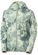  Groene dames regenjas Core Graphic van Helly Hansen