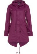 Paarse dames regenjas / parka HafenCity® van BMS 1