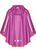 Paarse kinder regenponcho Pack It van Playshoes 3