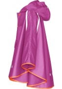 Paarse kinder regenponcho Pack It van Playshoes 3