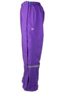 Paarse regenbroek met volledige rits van Hello Rain 2