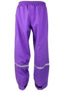 Paarse regenbroek met volledige rits van Hello Rain 3