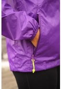Paarse regenpak van Mac in a Sac (broek met volledige rits) 6