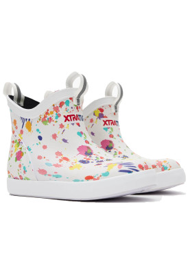 Paint Splatter design enkel kinder regenlaarzen van Xtratuff