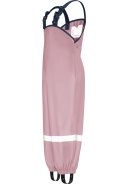 Pastel roze regenbroek met schouderbanden van Playshoes 2