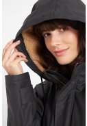 Phantom Friese Tidaholm CP parka met caramel teddy voering van Derbe 7