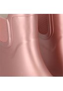 Pink Metallic damesregenlaars Chelsea Rubber van XQ 4