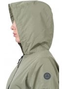 Pistachio Green Urban outdoor dames regenjas Bomber jacket van Agu 3