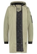 Pistachio Green Urban outdoor dames regenjas Bomber jacket van Agu 11