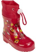 Playshoes gevoerde regenlaars herfst rood