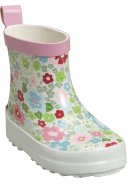 Playshoes korte regenlaars bloemen