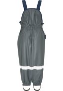 Playshoes met textiel gevoerde regenbroek grijs 3