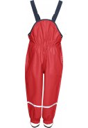 Playshoes met textiel gevoerde regenbroek rood 4