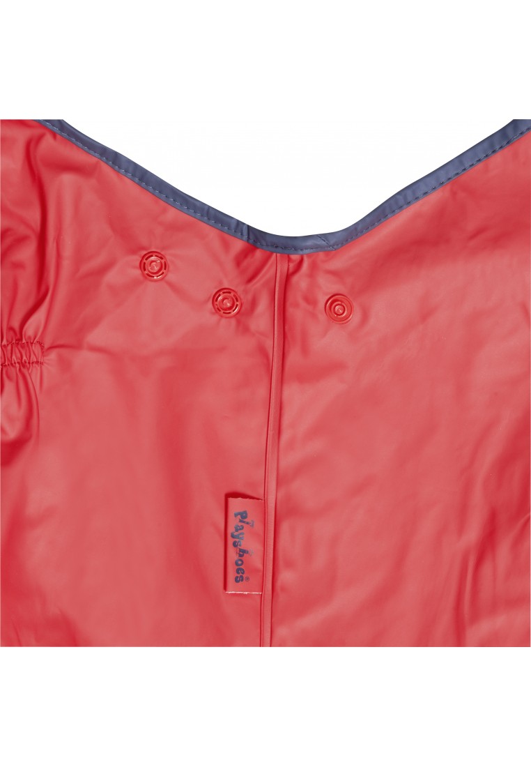 Excursie Sport onderzeeër Playshoes met textiel gevoerde regenbroek rood - Kinderregenkleding