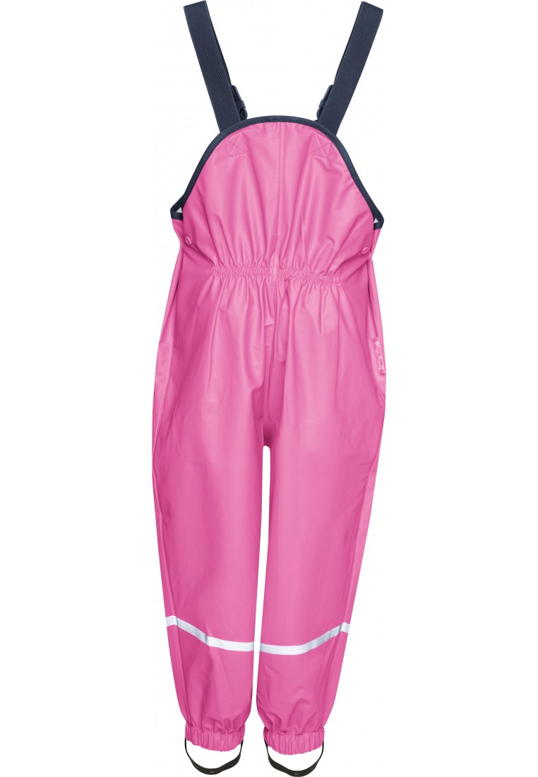 nerveus worden De Migratie Playshoes met textiel gevoerde regenbroek roze - Kinderregenkleding