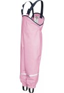 Playshoes regenbroek met schouderbanden licht roze 2