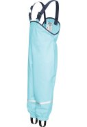 Playshoes regenbroek met schouderbanden turquoise 2