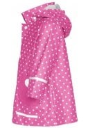 Playshoes regenjas roze met witte stippen 2