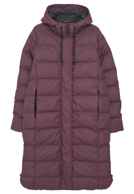 Plum Perfect waterdicht gewatteerde winterjas Puddle van Tantä