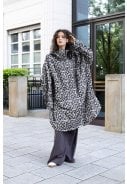 Reisenthel Mini Maxi Regenponcho Leo Nero 4