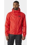 Rode heren regenjas Loke Jacket 2.0 van Helly Hansen 3