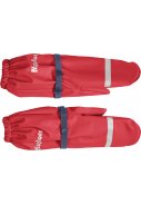 Rode kinder regenhandschoen van Playshoes 2