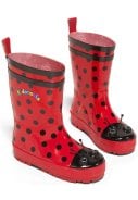 Rode kinderregenlaars Ladybug van Kidorable 2