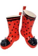 Rode kinderregenlaars Ladybug van Kidorable 4