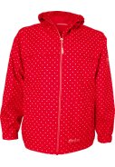 Rode met stipjes kinder regenjas Pia van Pro-X Elements 1