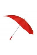 Rode paraplu in de vorm van een hartje 3