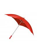 Rode paraplu in de vorm van een hartje 2