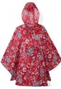 Rode poncho Paisley Ruby van Reisenthel 1