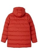 Rode (Red Ochre) puffer dames regenjas Frost van Tantä  2