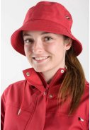 Rode regenhoed /  Bucket Hat van Danefae 2