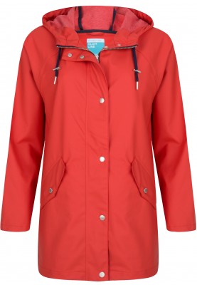 Rode regenjas Dull Rain Mac Roya van Happy Rainy Days