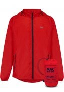 Rode regenjas Red van Mac in a Sac