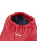 Rode kinder regenoverschoen met fleece gevoerd van Playshoes 2