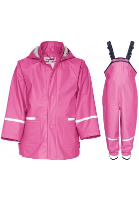 Roze regenpak Basic van Playshoes