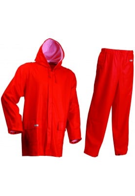 Rood regenpak van Lyngsøe Rainwear