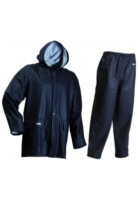 Donkerblauwe regenpak van Lyngsøe Rainwear